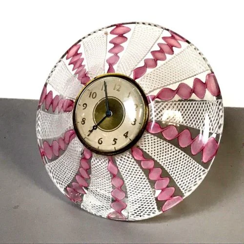 Vintage Murano Glass Lux Clock — Ardesh